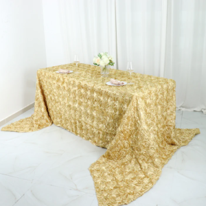 3D Rosette Tablecloth